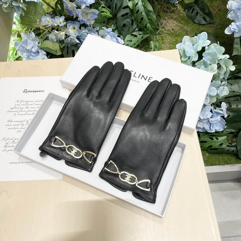Celine Gloves M L 111107